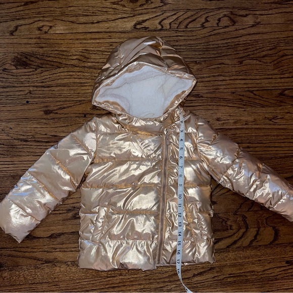 GAP Shimmering Gold Toddler Jacket - Picture 4 of 5